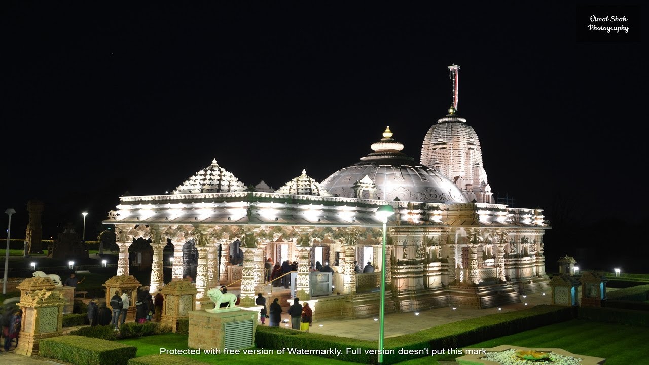 Jain Derasar Illumination Oshwal Centre , Potters Bar UK on 07 11