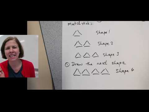 Patterns and algebra - YouTube
