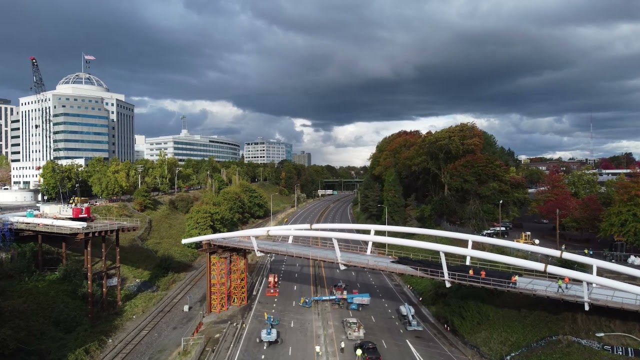 Blumenauer Bridge over I84 YouTube