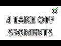 4 TAKE OFF SEGMENTS