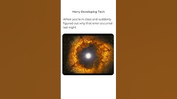 💡 Epiphany in Class! Solving Last Night