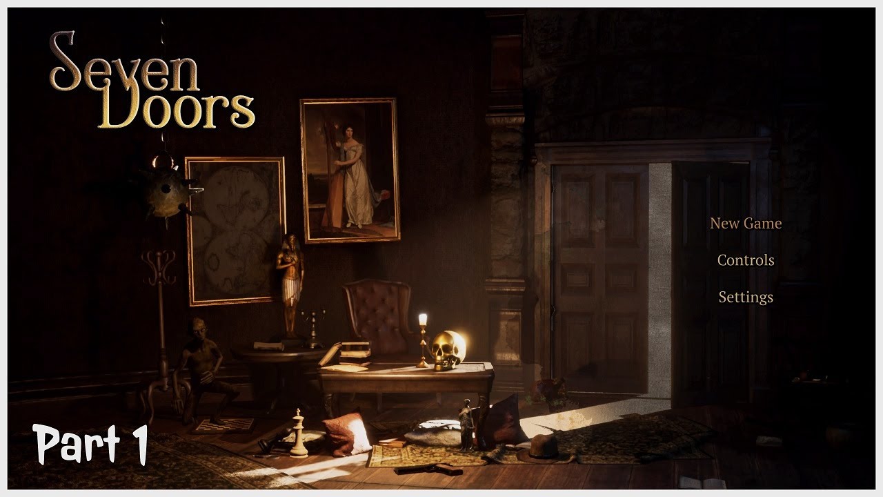 Seven Doors PS5 Walkthrough Gameplay Part 1 Door 1, 2, 3 & 4 - (Full Game)