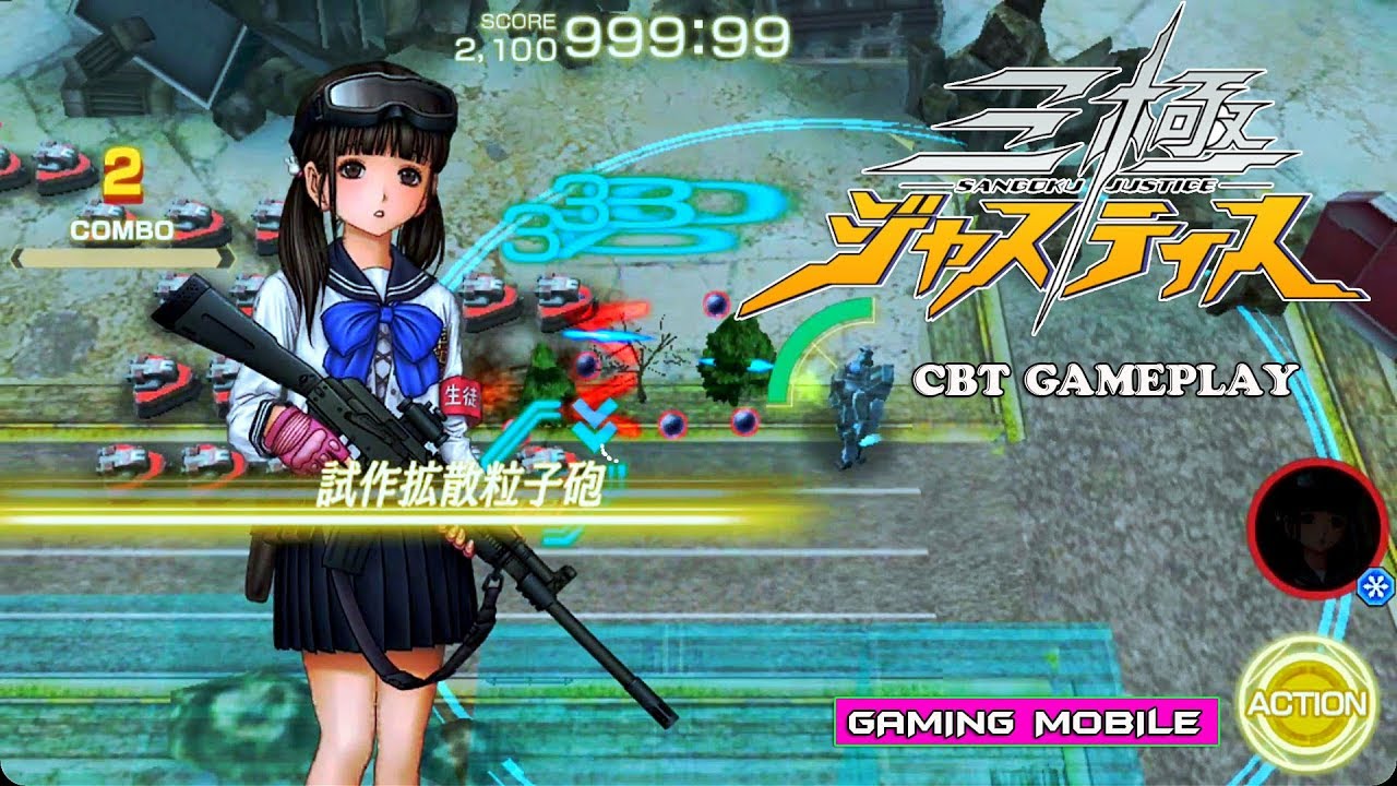 Android/IOS] Sangoku Justice (三極ジャスティス) CBT Gameplay - YouTube