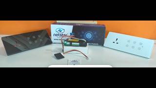 Netstar Voyager Smart Touch Switch Panel - 6 Switch + Socket - Installation & Configuration