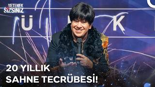 Zeki Müren Taklidiyle Sahneye Çıkan Hatay Enginin I Yetenek Sizsiniz