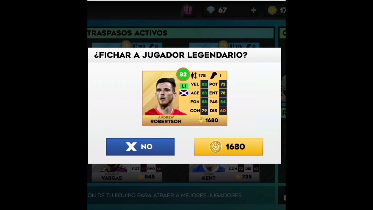 Fichando a Andrew Robertson DLS 23 😱