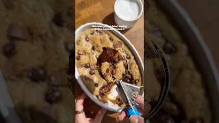 Viral Scoopable Cookies with Brown Butter & Molten Chocolate Center #scoopablecookies #chocolatechip
