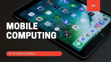 Mobile Computing-LTE Interface and 5G Architecture (Module 06,Part 03)