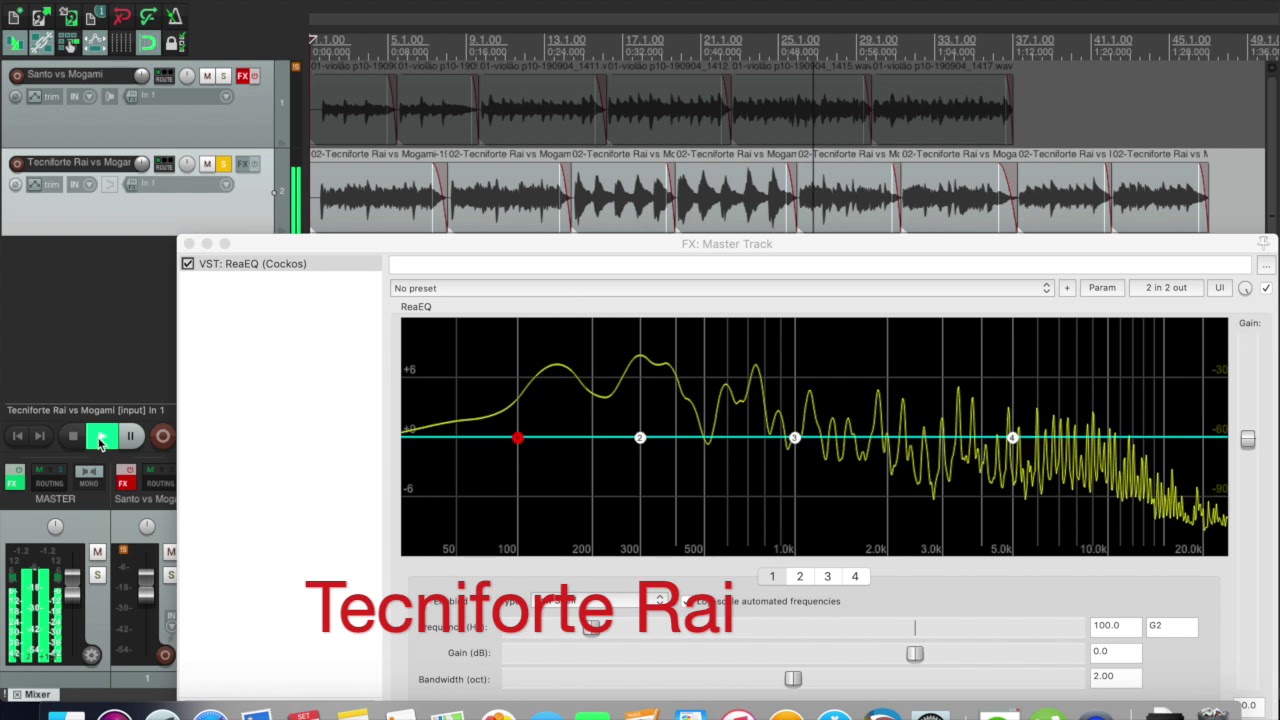 Tecniforte Rai vs Mogami Gold