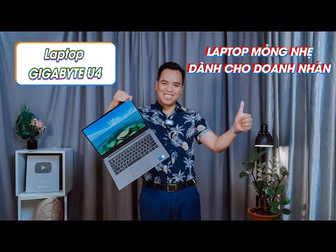 Video Đánh Giá Laptop Gigabyte U4 Siểu Mỏng Siêu Nhẹ Siêu... - youtube