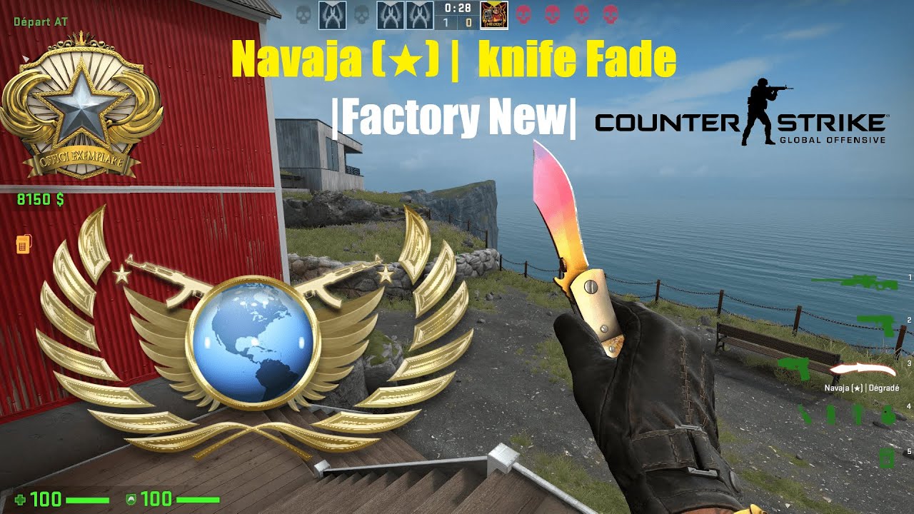 Navaja (★) |  knife Fade Factory New CSGO