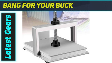 `Best A3 Bookbinding Press for Flawless Documents