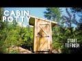 I built a Cabin Toilet (Dookie Den) - Start to Finish