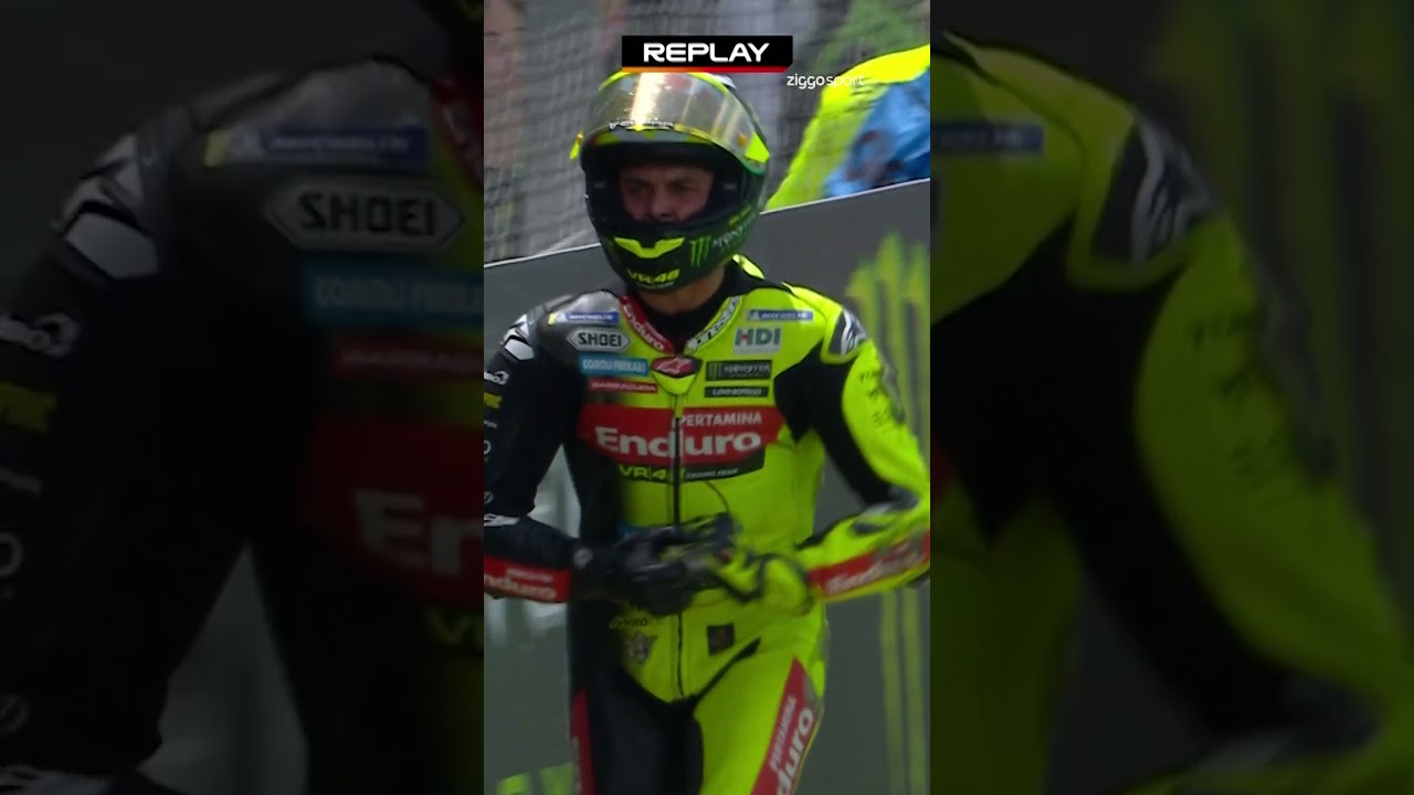 Gigantische crash voor Álex Márquez 😳 #ZiggoSport #MotoGP #CatalanGP #AlexMarquez