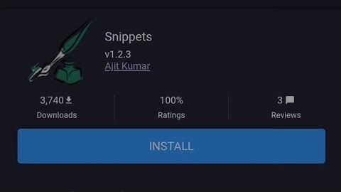 Effortless Phone Programming with Snippets In phone(Acode Editer)