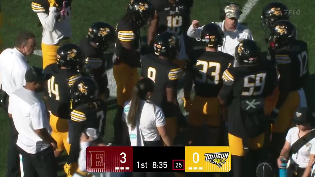 Free College Football Live Stream: Elon vs Towson Football | CAA Football