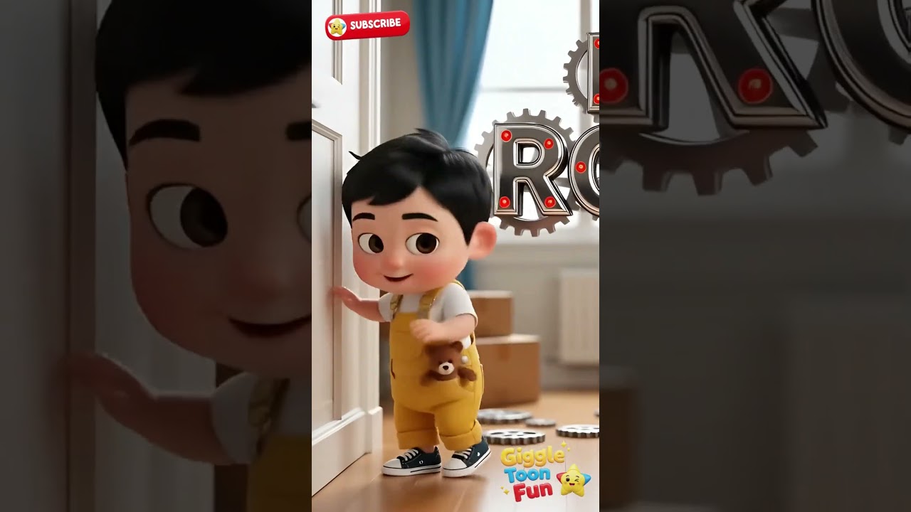 Learn R for Robot! 🤖🔧 Phonics for Kids | Giggle Toon Fun 