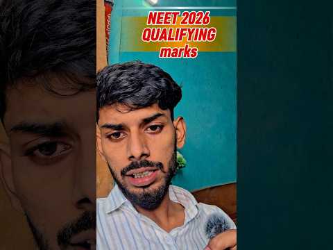NEET QUALIFYING  MARKS  KAM हुआ #shorts #shortsfeed #kids