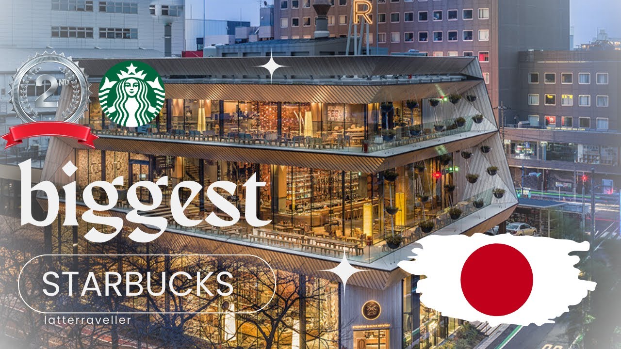 I visited Worlds Biggest STARBUCKS In Japan 🇯🇵And Had A Latte