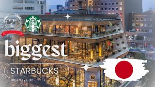 I visited Worlds Biggest STARBUCKS In Japan 🇯🇵And Had A Latte