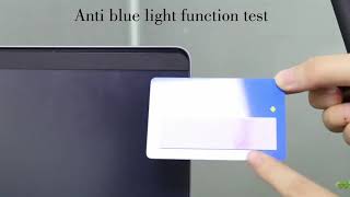 Anti Blue Light filter Full Glue tempered glass screen protector film for laptop MacBook Pro 13 screenshot 5