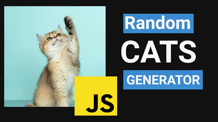 Generate Random Cats Images with HTML, CSS, and JavaScript