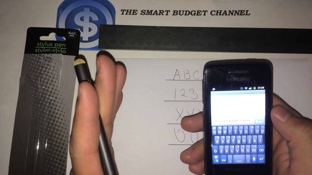 ecircuit Stylus Pen Review (Dollar Tree Item) YouTube