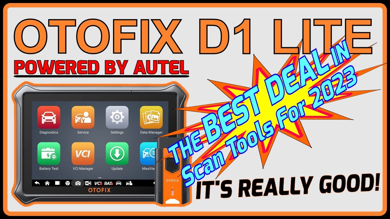 Best Scan Tool Deal on The Market? OTOFIX D1 Lite Bidirectional Scanner  Review and Demonstration. 