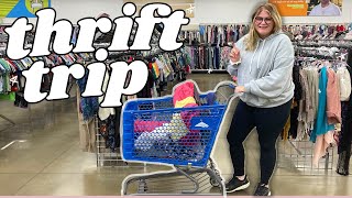 THRIFT WITH ME + THRIFT HAUL TO RESELL ON EBAY!