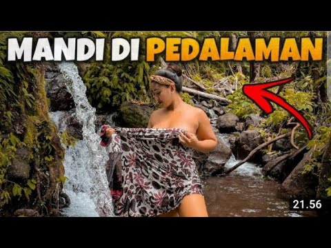 Suku Mante Cantik Sexi Mirip Artis Indonesia Mandi Di Tepi Sungai