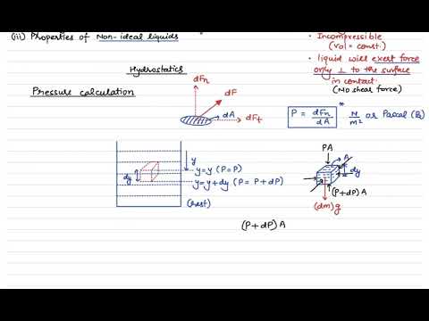 JEE ADVANCED | FLUID MECHANICS | LECTURE 1 | INTRODUCTION TO PRESSURE INSIDE LIQUID