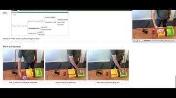 Research demo: explainable AI for work instruction generation from video footage