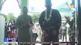 Pangdam II Sriwijaya Mayjen TNI Irwan Resmikan Masjid Korem 042 Gapu Jambi