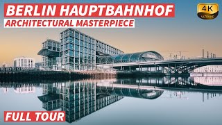 【4K】BERLIN Hauptbahnhof (Central Station) - Full Tour - With Captions [CC]