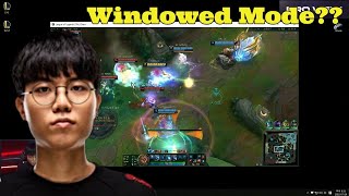 LCK Proview EXPOSES This Player For Playing In Windowed Mode!!