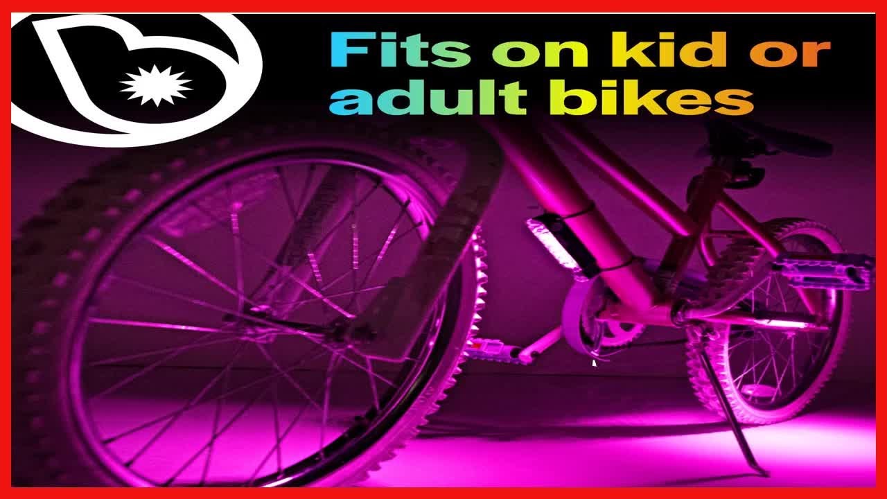 Brightz GoBrightz LED Bike Frame Light LED Bike Frame Light for Night Riding YouTube