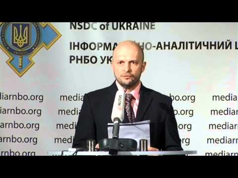 Volodymyr Polevyi. Ukraine Crisis Media Center, 23th of November 2014