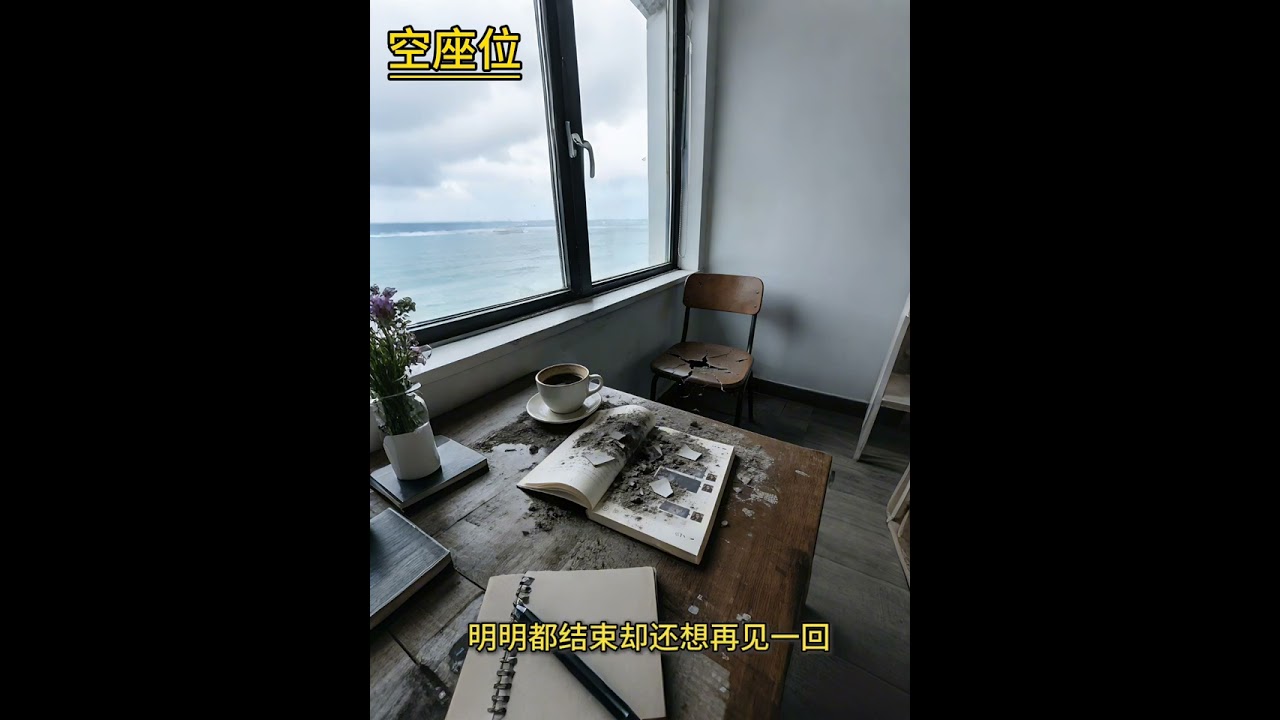 （空座位）这首歌讲述了一个女生在分手后，困在回忆里反复拉扯的虐心故事。