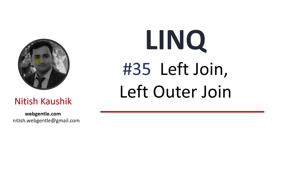 Left Join In Linq