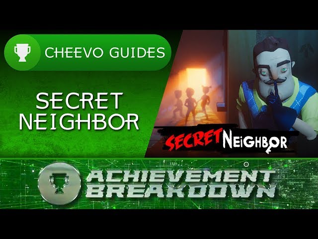 Xbox Secret Neighbor gameplay, Achievements, Xbox clips, Gifs, and