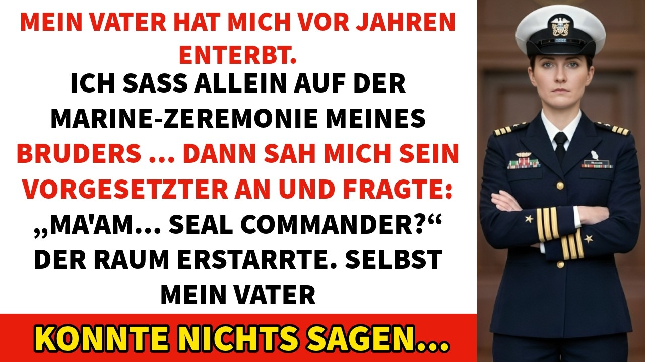 Mein Vater enterbte mich. Dann salutierte ein Navy-SEAL vor mir...