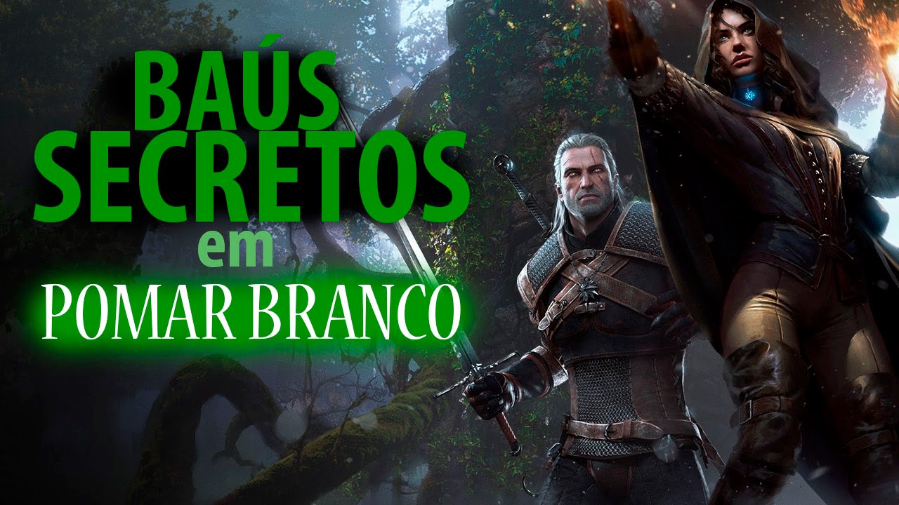 The Witcher 3 - Baús Secretos em Pomar Branco