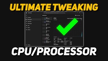 How to OPTIMIZE Your CPU/Processor For Gaming & Performance in 2024 - BOOST FPS & FIX Stutters