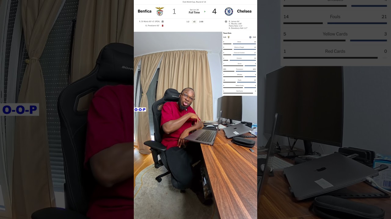 Benfica 1 - 4 Chelsea: Maresca Masterclass