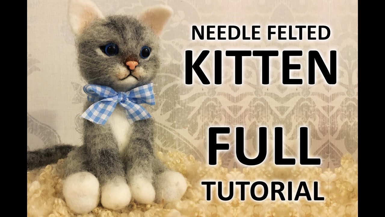 Needle Felting For Beginners Tutorial - Let Me Guide You Into The Wonderful  World Of Felting!! 