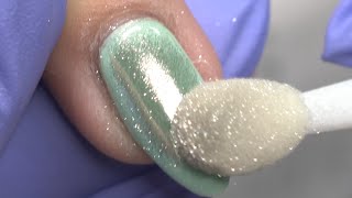 SOFT MIRROR POWDER / COLOR CHROME Step by Step - NAILS 21(BUY HERE: http://www.nails21.com/store/product/3038., 2016-07-26T16:15:01.000Z)