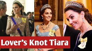 Kate Middleton Stunning Lover's Knot Favourite Tiara Fascinating Royal History| Royal Family