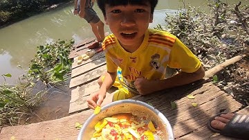 Tắm Sông Ăn Xoài Lắc Siêu Cay Cấp Độ 1000