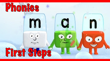 Alphablocks - Word Magic "M-A-N" (Red Learning Level Step 2)