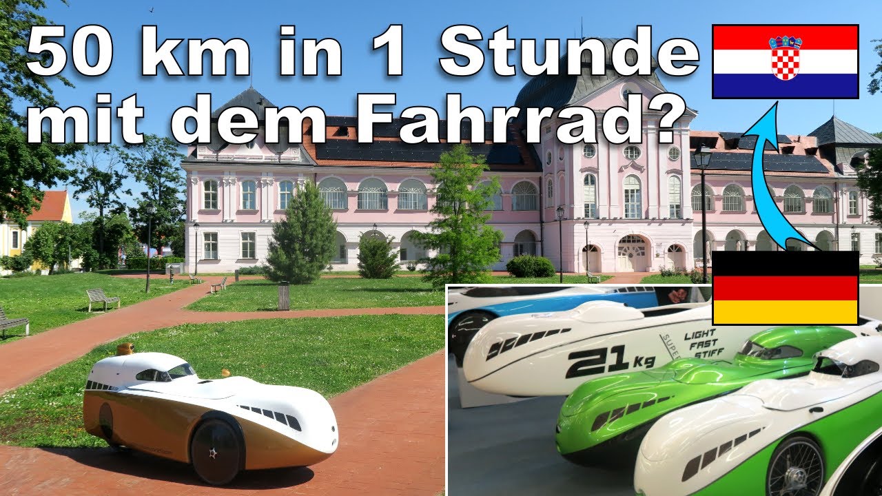 Zur Spezialradmesse 2025 und weiter nach Slawonien mit dem Velomobil! (50 km/h mit dem Liegerad) 🚀